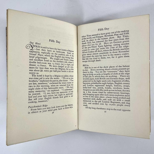 143 - HENRY WILLIAMS. 'The Wet Flanders Plain,' First limited edition, 314/400, cloth backed abstract boar... 