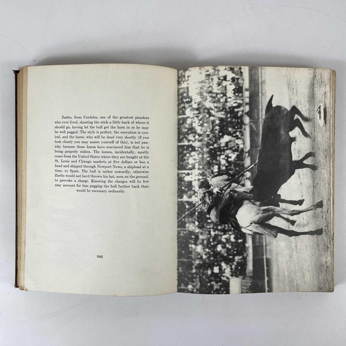 149 - DEATH IN THE AFTERNOON By Ernest Hemingway. (1932) NewYork : Charles Scribner’s Sons (1)