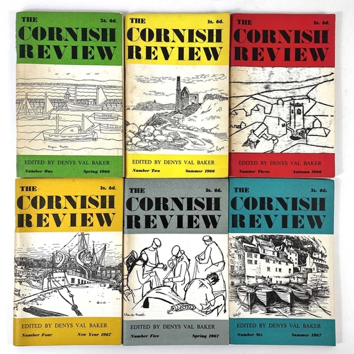 15 - The Cornish Review Edited by DENYS VAL BAKER 1966-1974 issues 1-27 complete run.