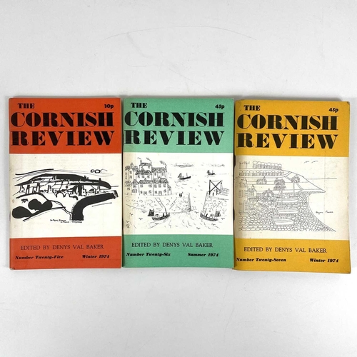 15 - The Cornish Review Edited by DENYS VAL BAKER 1966-1974 issues 1-27 complete run.