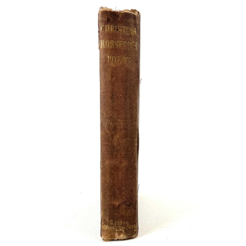 154 - CHRISTINA G. ROSSETTI. 'Goblin Market and Other Poems'. Original cloth, rubbed and bumped, front boa... 