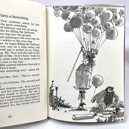 156 - Six works by Roald Dhal. THE TWITS By Roald Dahl (1981) Alfred A Knopf. First US edition Together wi... 