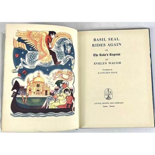 158 - Signed limited edition Evelyn Waugh. BASIL SEAL RIDES AGAIN OR THE RAKE’S REGRESS (1963) Little Brow... 