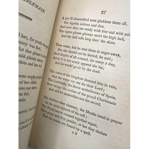 182 - ROBERT SOUTHEY. 'Metrical Tales and Other Poems'. In a fine navy blue straight-grain morocco, gilt e... 