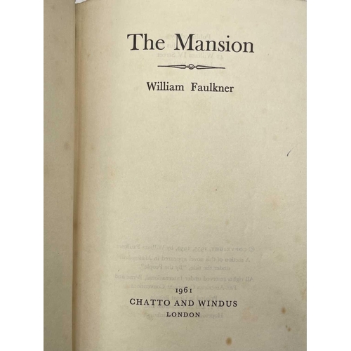 186 - WILLIAM FAULKNER. 'Soldiers Pay,' first UK edition, original cloth, spotting throughout, Chatto and ... 