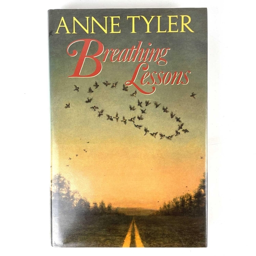 197 - Five UK first editions by Anne Tyler. BREATHING LESSONS (1989) together with LADDER OF YEARS (1995) ... 