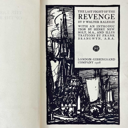 201 - THE LAST FIGHT OF THE REVENGE By Sir Walter Scott. (1908) London : Gibbings and Company. Original de... 