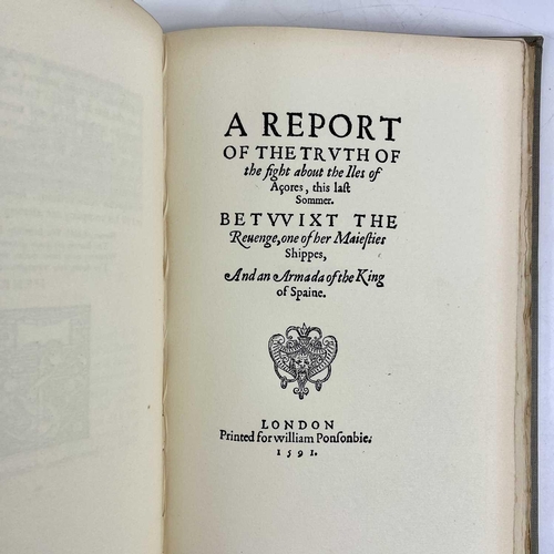 201 - THE LAST FIGHT OF THE REVENGE By Sir Walter Scott. (1908) London : Gibbings and Company. Original de... 