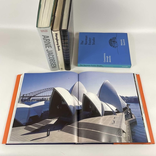 213 - ARCHITECTURE Interest. 'Utzon,' by Richard Weston,' original cloth, unclipped dj, illustrated throug... 