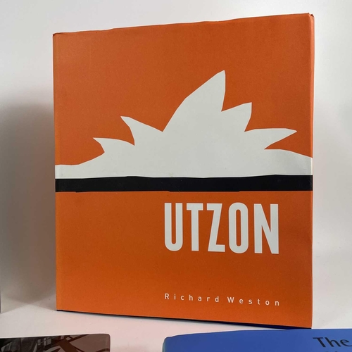 213 - ARCHITECTURE Interest. 'Utzon,' by Richard Weston,' original cloth, unclipped dj, illustrated throug... 