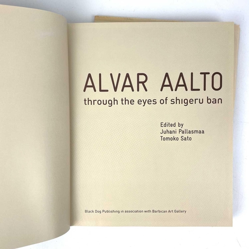 214 - Fourteen works on architecture and design. 'Alvar Aalto. Through the Eyes of Shigeru Ban,' original ... 