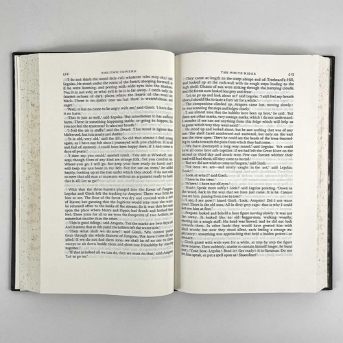 221 - J. R. R. TOLKIEN. 'The Lord of The Rings,' and 'The Hobbit'. De Luxe Editions, original decorative c... 