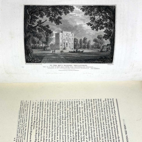 226 - SAMUEL YOUNG. 'Griffith's New Historical Description of Cheltenham'. Numerous plates (except Montpel... 