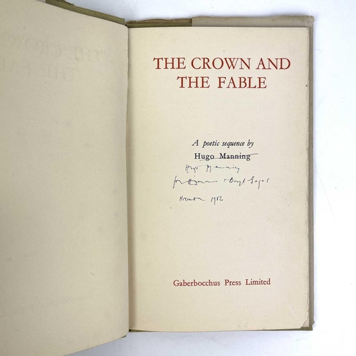 230 - Two signed Hugo Manning works. 'The Secret Sea,' signed by author, 17/500, original cloth, unclipped... 