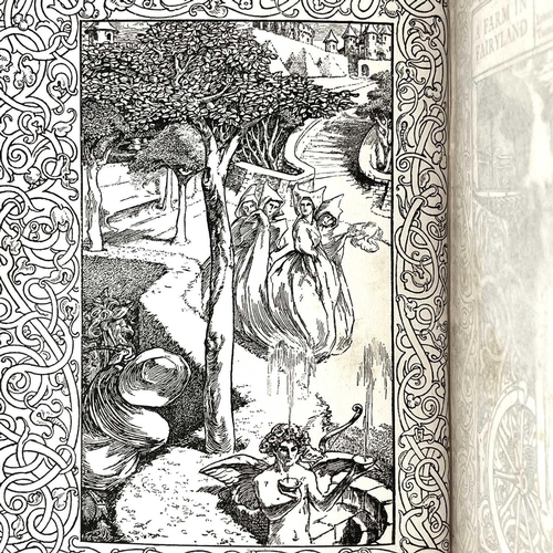 235 - LAURENCE HOUSMAN. 'A Farm In Fairyland'. First edition, original pictorial cloth, engraved frontis a... 