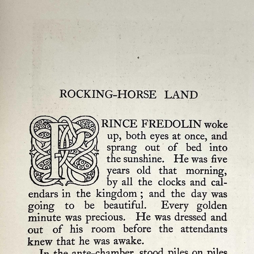 235 - LAURENCE HOUSMAN. 'A Farm In Fairyland'. First edition, original pictorial cloth, engraved frontis a... 