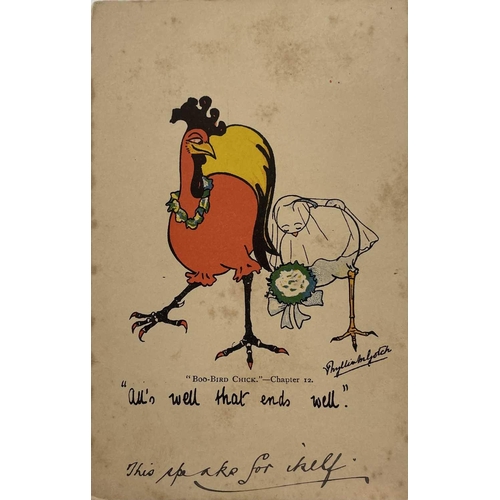 237 - Phyllis Maureen GOTCH (1882-1963). 'Boo-Bird Chick' Twelve cards.