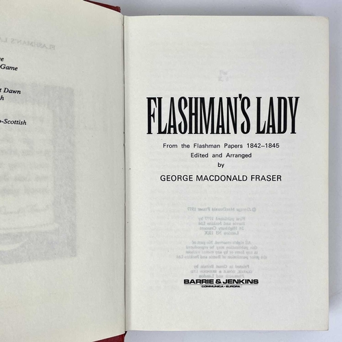 245 - Twelve first edition 'Flashman's' by G. M. Fraser. G. M. FRASER. 'Flashman,' first edition, original... 