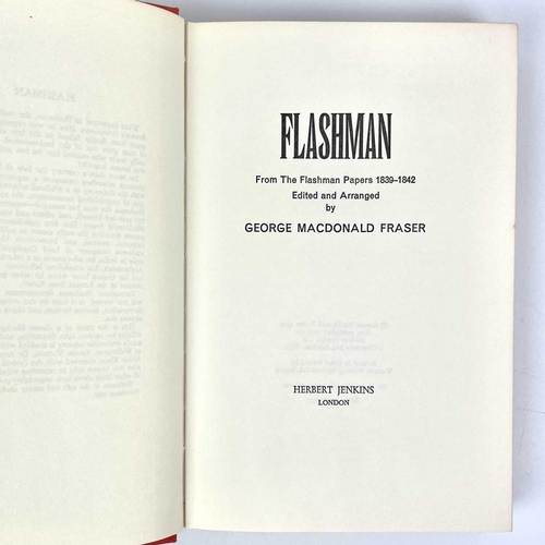 245 - Twelve first edition 'Flashman's' by G. M. Fraser. G. M. FRASER. 'Flashman,' first edition, original... 