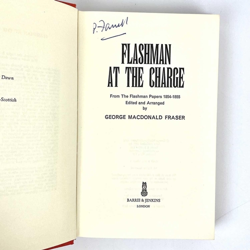 245 - Twelve first edition 'Flashman's' by G. M. Fraser. G. M. FRASER. 'Flashman,' first edition, original... 