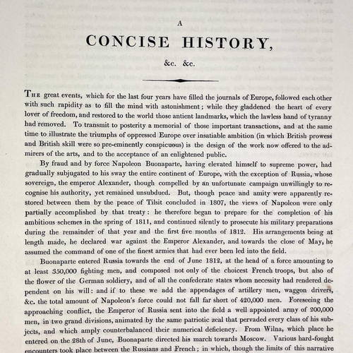 248 - Illustrated Annals of Europe, 1817. 'An illustrated record of important events in the annals of Euro... 