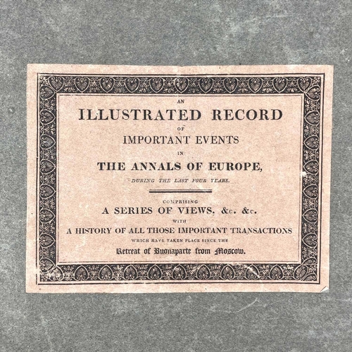 248 - Illustrated Annals of Europe, 1817. 'An illustrated record of important events in the annals of Euro... 