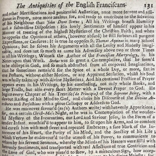 251 - Collectanea Anglo-Minoritica 'Or, a Collection of the Antiquities of the English Franciscans, or Fri... 