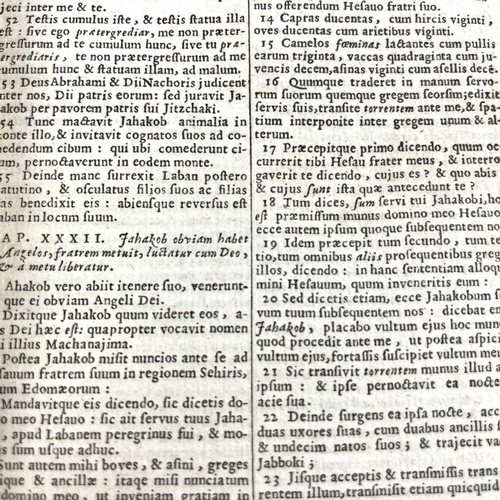 253 - Biblia Sacra, 1680. 'Biblia Sacra, Sive Testamunent Vetus, AbIm.Tremellio et Fr. Ivinio ex Hebraeo L... 