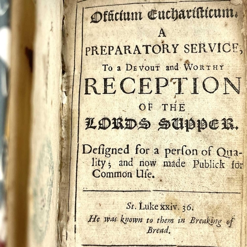 256 - 'Officium Eucharisticum', 1673 'A Preparatory Service to a Devout and Worthy Reception of the Lord's... 