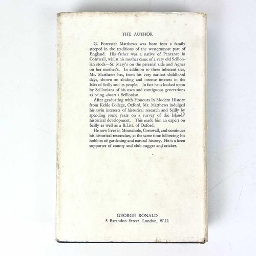 26 - Six works about the Isles of Scilly. Including works by Crispin Gill, G. Forrester Matthews, Sue Lew... 