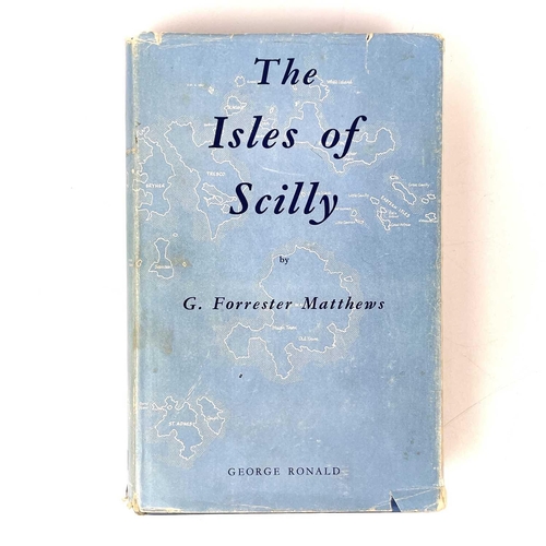 26 - Six works about the Isles of Scilly. Including works by Crispin Gill, G. Forrester Matthews, Sue Lew... 