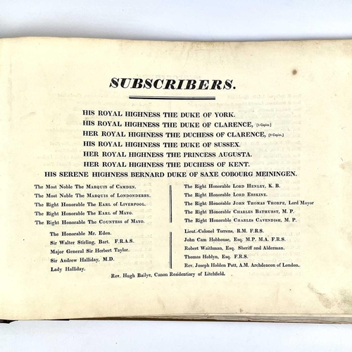 261 - WILLIAM ALEXANDER. ''The Eight Beatitudes,' Penmanship Interest, rebound oblong folio, subscriber li... 