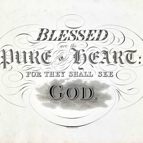 261 - WILLIAM ALEXANDER. ''The Eight Beatitudes,' Penmanship Interest, rebound oblong folio, subscriber li... 