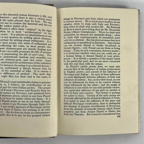 268 - EZRA POUND, 'Selected Poems', 1928. Edited with an Introduction by T.S Elliot, bleached spine, G, Fa... 