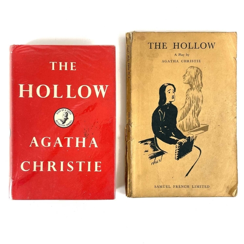 273 - 'The Hollow' by Agatha Christie. First edition, original cloth, rubbed, clipped dj, sporadic light s... 