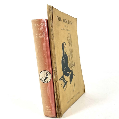 273 - 'The Hollow' by Agatha Christie. First edition, original cloth, rubbed, clipped dj, sporadic light s... 