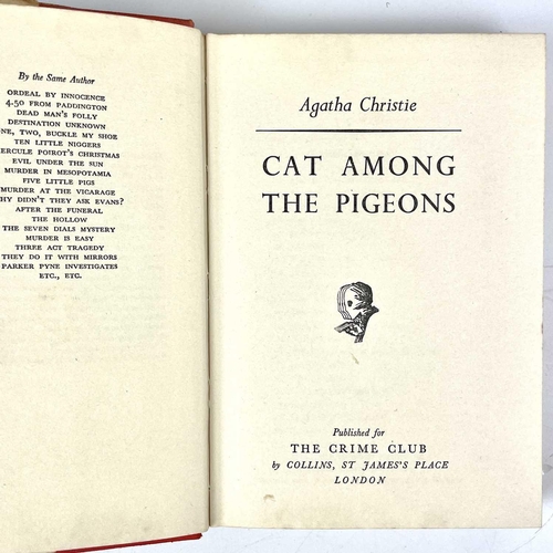 275 - Fourteen Agatha Christie first editions. AGATHA CHRISTIE. '4.50 from Paddington,' first edition, ori... 