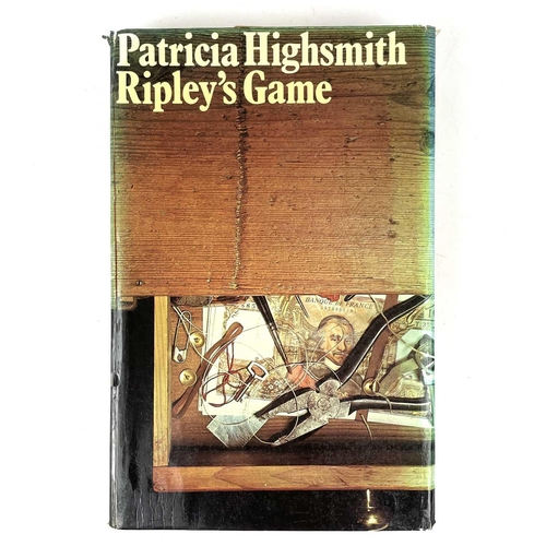 277 - Detective fiction and other fiction. Thrity-seven works. PATRICIA HIGHSMITH. 'Ripley's Game,' first ... 