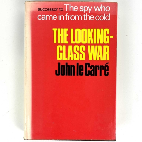 278 - John Le Carre. 'The Looking-Glass War,' first edition, original cloth, sun bleached spine to unclimb... 