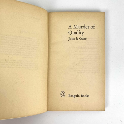 278 - John Le Carre. 'The Looking-Glass War,' first edition, original cloth, sun bleached spine to unclimb... 