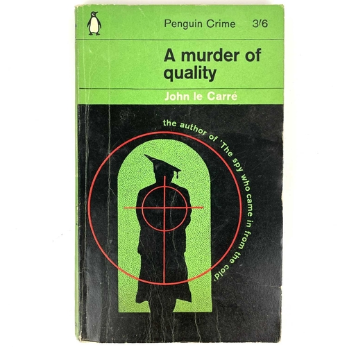 278 - John Le Carre. 'The Looking-Glass War,' first edition, original cloth, sun bleached spine to unclimb... 