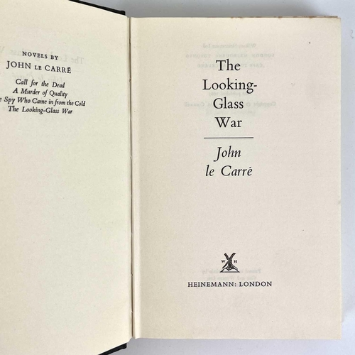 278 - John Le Carre. 'The Looking-Glass War,' first edition, original cloth, sun bleached spine to unclimb... 