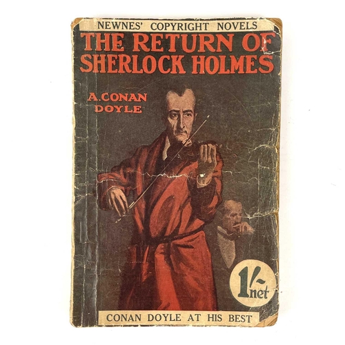 280 - Thirteen popular detective paper editions. ARTHUR CONAN DOYLE. 'The Return of Sherlock Holmes,' pict... 