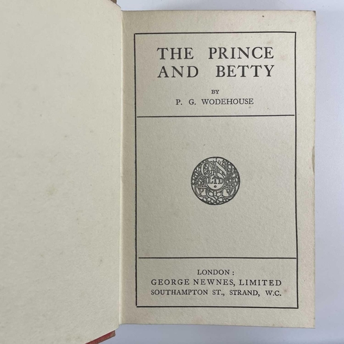 290 - P. G. WODEHOUSE. Twetny works including eight first editions. 'Spring Fever,' first edition, origina... 