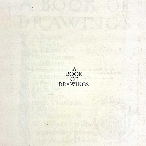 293 - LOUIS WAIN and other artists. 'A Book of Drawings,' signed artist proofs. A unique book copiously si... 