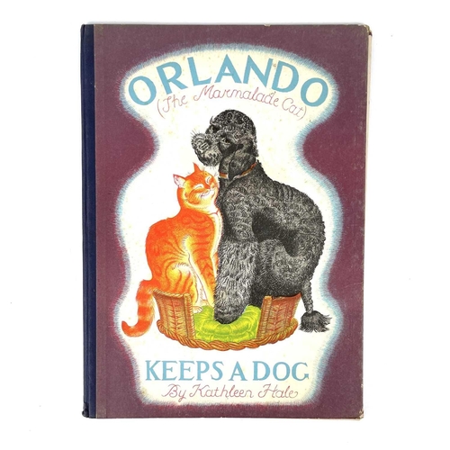 297 - KATHLEEN HALE. Three stories about 'Orlando' (The Marmalade Cat). 'Keeps a Dog,' first edition, orig... 