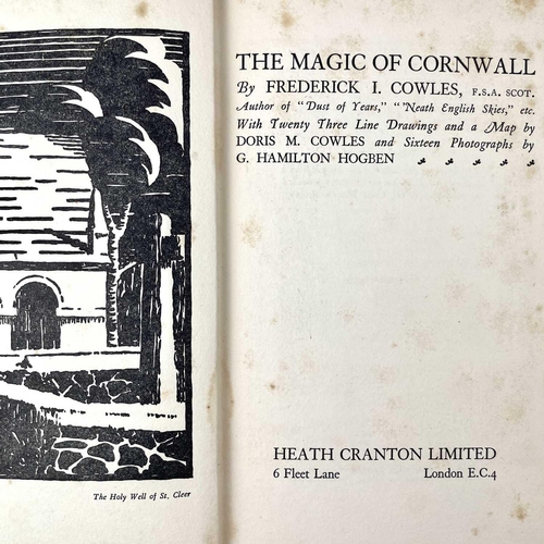 3 - Fifteen works on Cornwall including Cowles, Arthur Mee, C. C. Rodgers and K. Hamilton Jenkin. FREDER... 