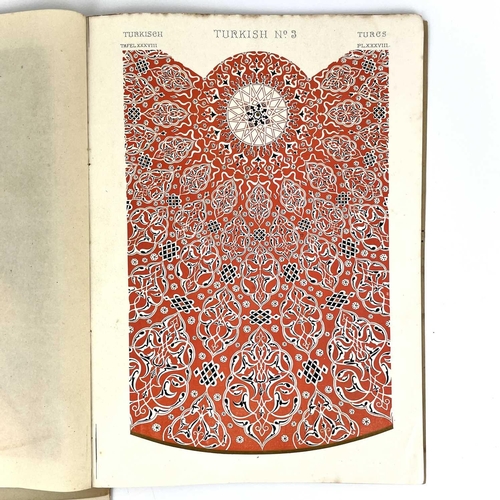 305 - OWEN JONES. 'The Grammar of Ornament,' 'A New and Improved Edition of the Great Pattern-book of Orna... 