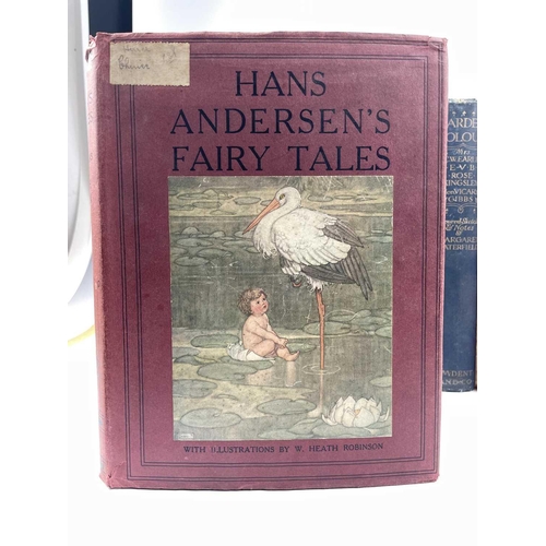 328 - Assorted illustrated works. W. HEATH ROBINSON. 'Hans Anderson's Fairy Tales,' original cloth, small ... 