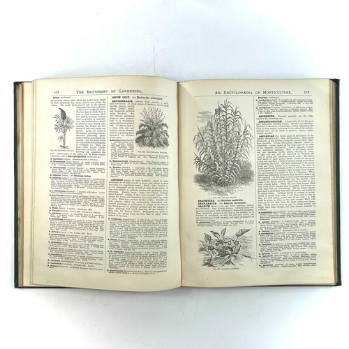 334 - GEORGE NICHOLSON. 'The illustrated dictionary of gardening,' 'A practical and scientific encyclopaed... 